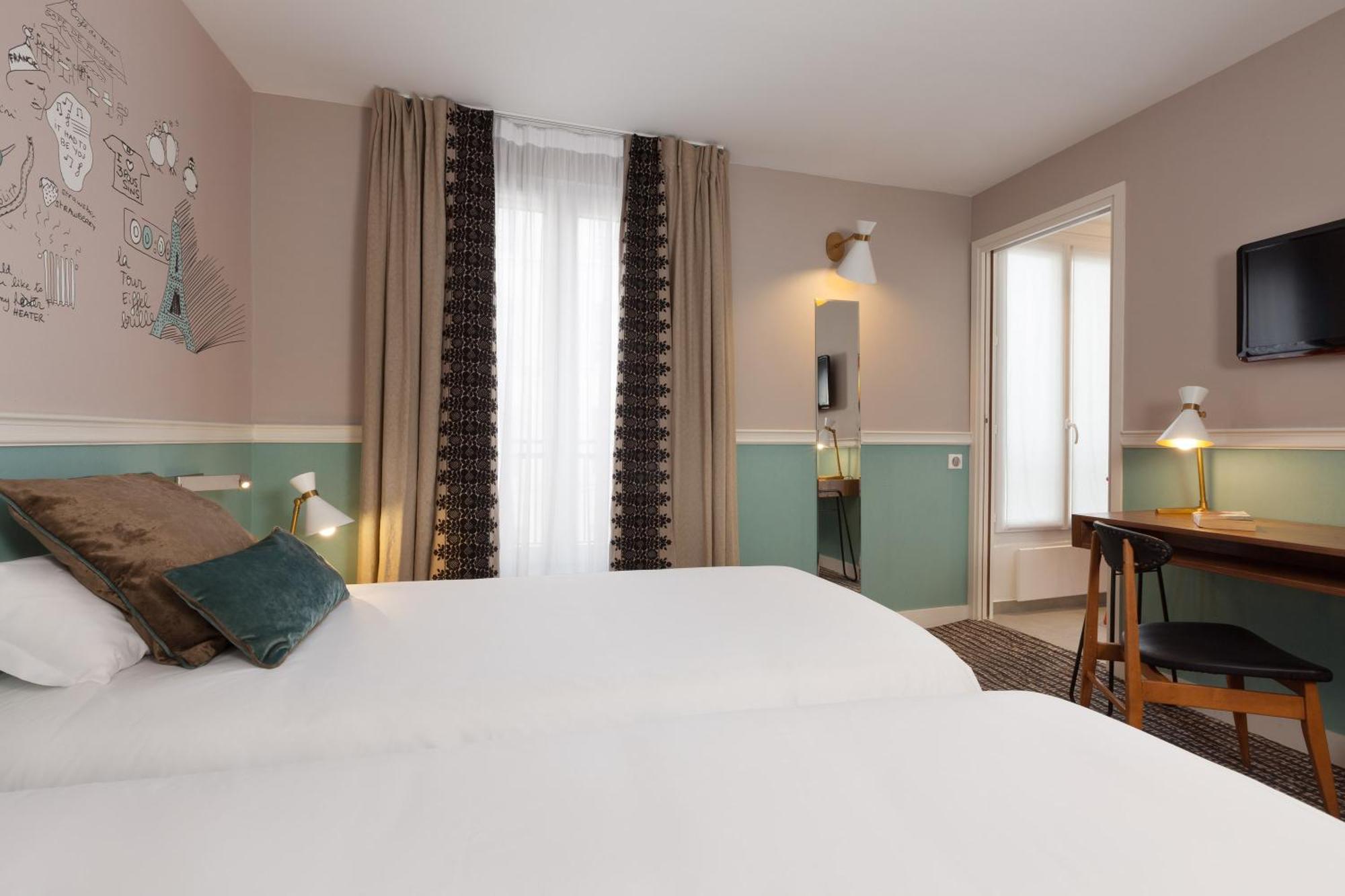 Hotel Des 3 Poussins Παρίσι Εξωτερικό φωτογραφία